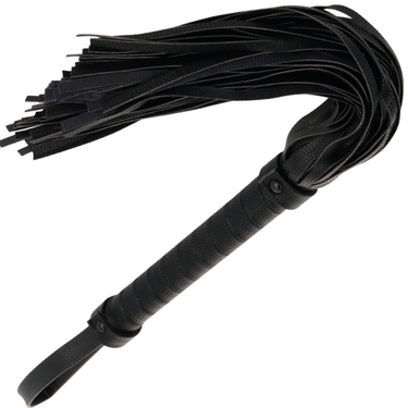 Frusta bondage Darkness in Nero - Elegante giocattolo BDSM per adulti